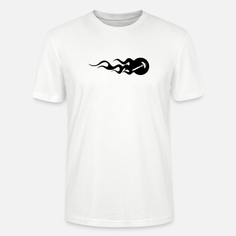 BBQ - Grillen - Stanley/Stella Unisex Bio-T-Shirt CRAFTER - Weiß
