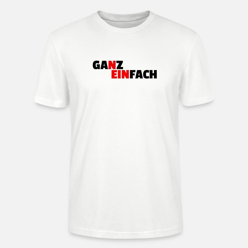 SIMPLEMENT NON - T-shirt bio CRAFTER Stanley Stella Unisexe - blanc