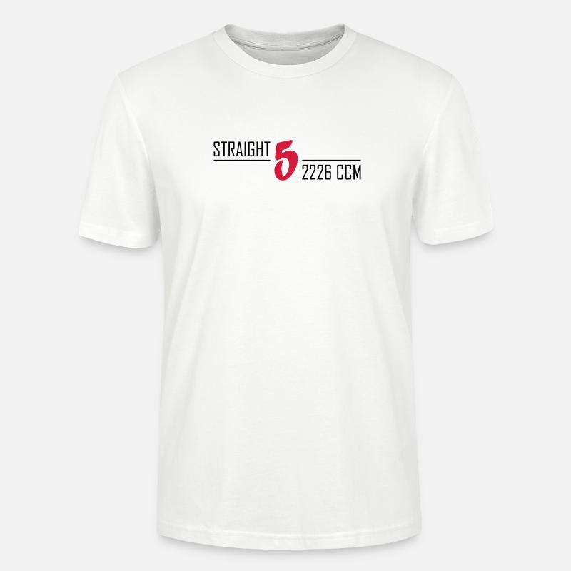 Straight Five - Stanley/Stella Unisex Bio-T-Shirt CRAFTER - Weiß