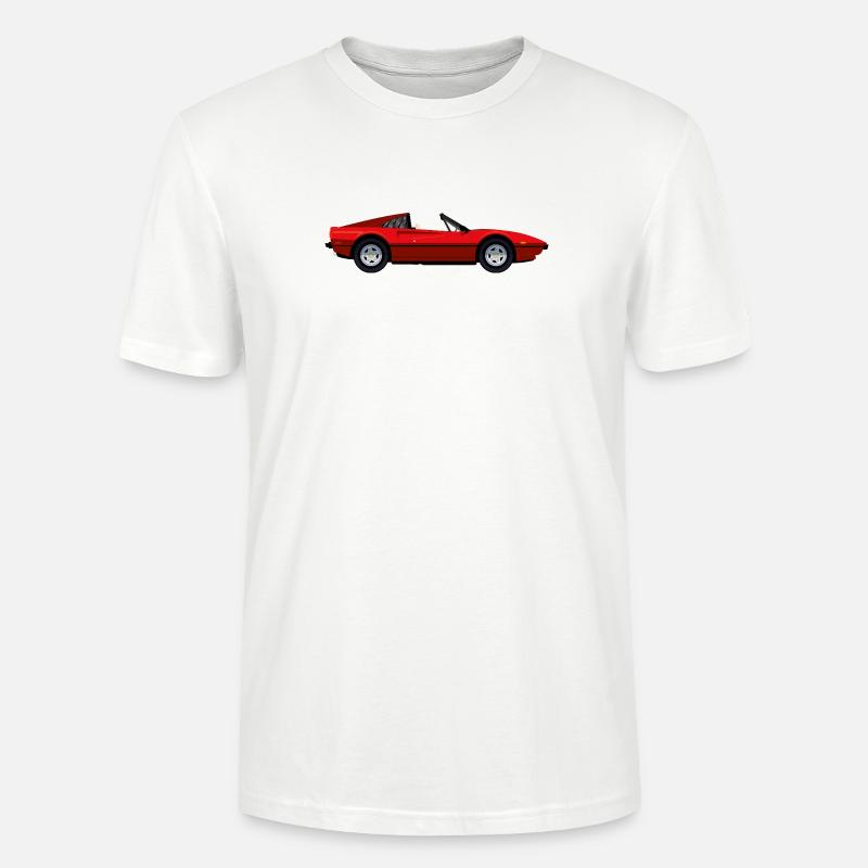 ROTER SPORTWAGEN - Stanley/Stella Unisex Bio-T-Shirt CRAFTER - Weiß