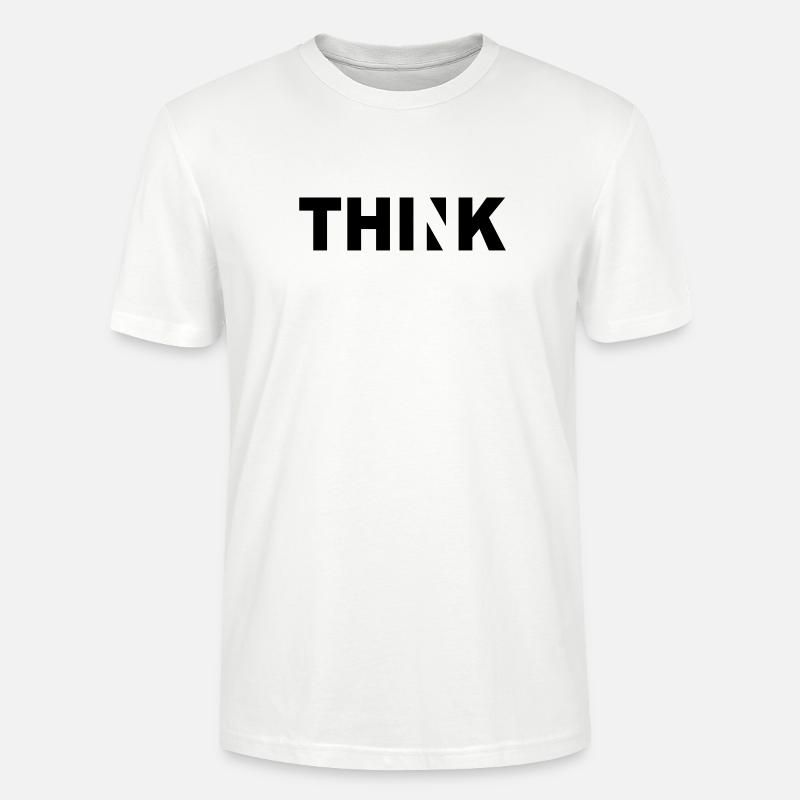 THINK - T-shirt bio CRAFTER Stanley Stella Unisexe - blanc