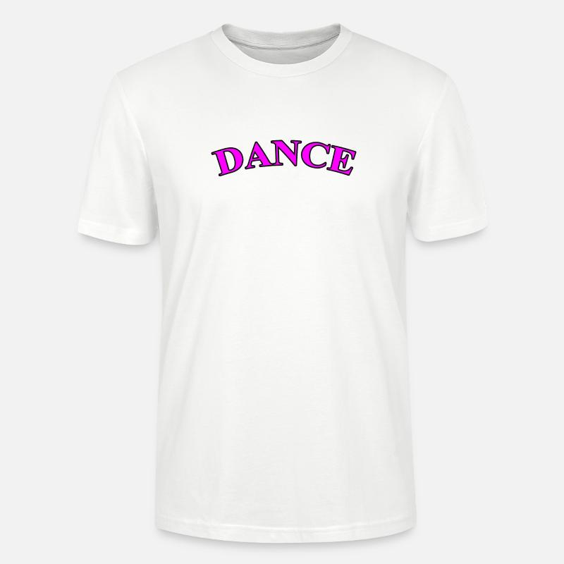 Lass uns tanzen - Lila - Stanley/Stella Unisex Bio-T-Shirt CRAFTER - Weiß