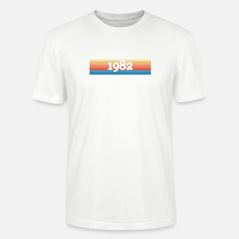 1982 - Stanley/Stella Unisex Bio-T-Shirt CRAFTER - Weiß