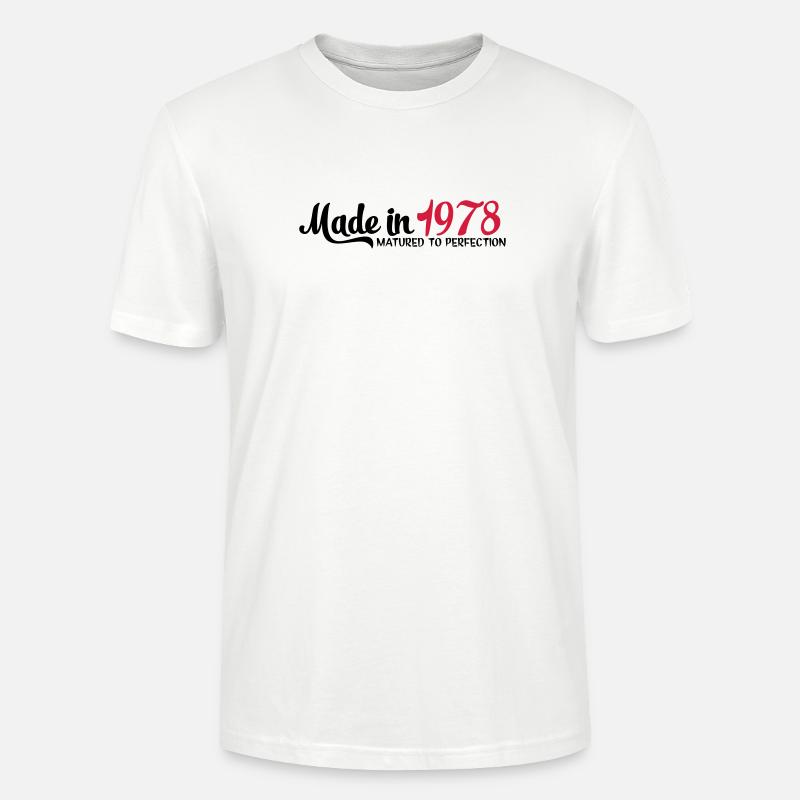 1978 - Stanley/Stella Unisex Bio-T-Shirt CRAFTER - Weiß