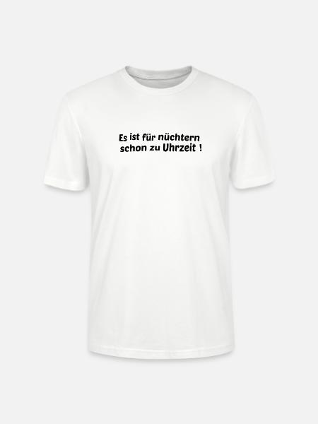 Zu Uhrzeit - Stanley/Stella Unisex Bio-T-Shirt CRAFTER - Weiß
