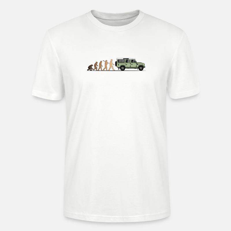 Defender Evolution 110 Couleur - T-shirt bio CRAFTER Stanley Stella Unisexe - blanc