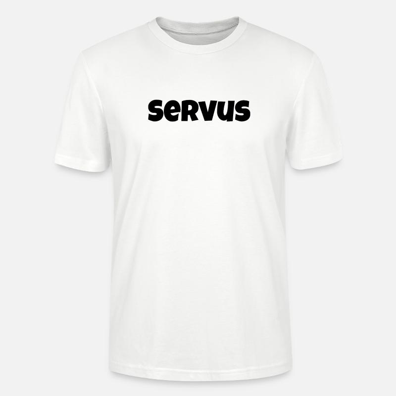 Servus (Luckiest Guy) - Stanley/Stella Unisex Bio-T-Shirt CRAFTER - Weiß