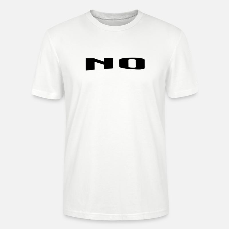 Non, bonne réponse - T-shirt bio CRAFTER Stanley Stella Unisexe - blanc