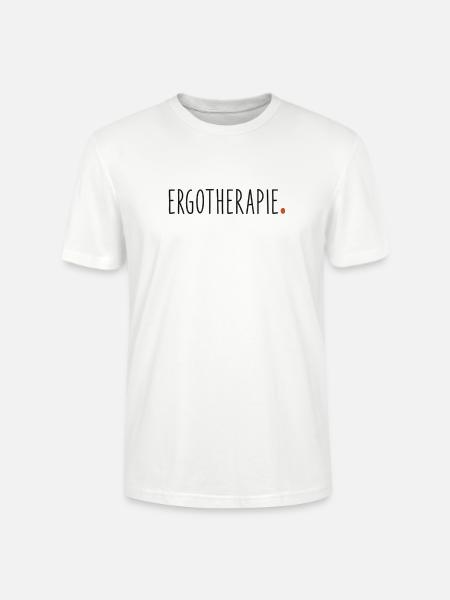 Ergotherapie. Punkt. - Stanley/Stella Unisex Bio-T-Shirt CRAFTER - Weiß