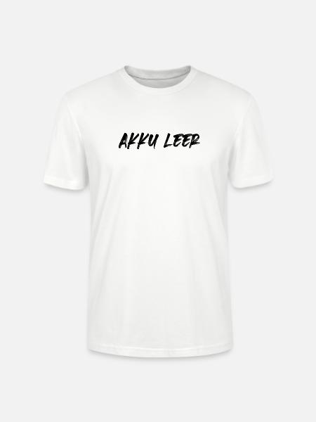 Akku leer - Stanley/Stella Unisex Bio-T-Shirt CRAFTER - Weiß