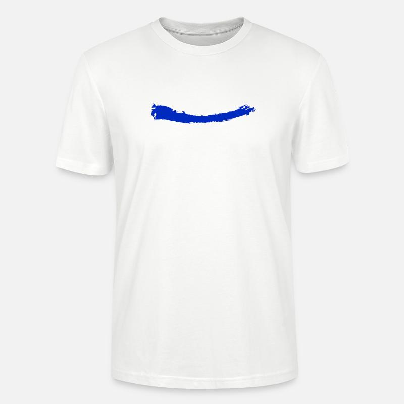 Pinsel | Brush | bleu - Stanley/Stella Unisex Bio-T-Shirt CRAFTER - Weiß
