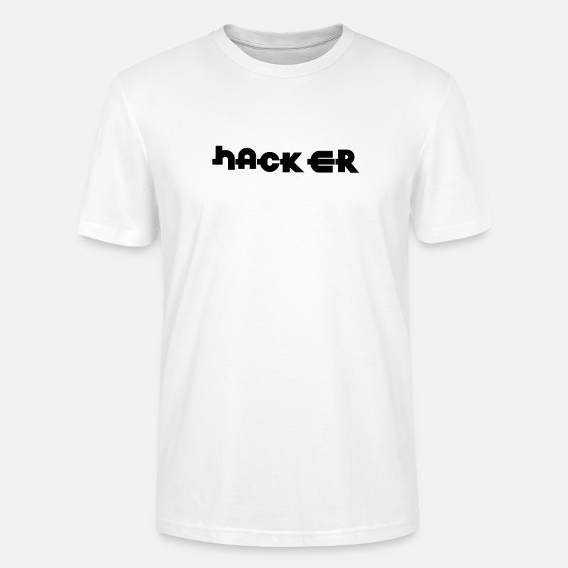 Hacker - T-shirt bio CRAFTER Stanley Stella Unisexe - blanc