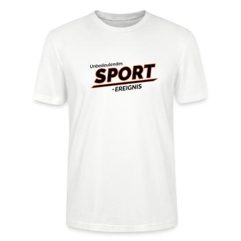Unbedeutendes Sportereignis - Stanley/Stella Unisex Bio-T-Shirt CRAFTER - Weiß - Vorne - Alina (178cm) & Michal (187cm)