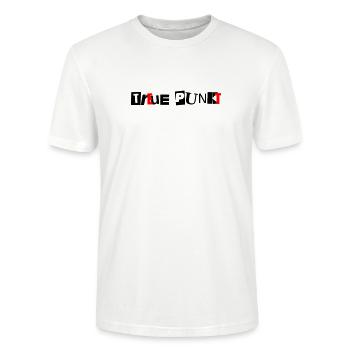 Point de fidélité True Punk - T-shirt bio CRAFTER Stanley Stella Unisexe - blanc - Devant - Alina (178cm) & Michal (187cm)