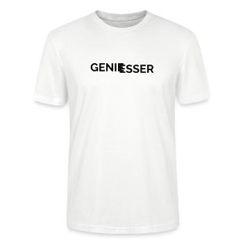 Gourmet - T-shirt bio CRAFTER Stanley Stella Unisexe - blanc - Devant - Alina (178cm) & Michal (187cm)