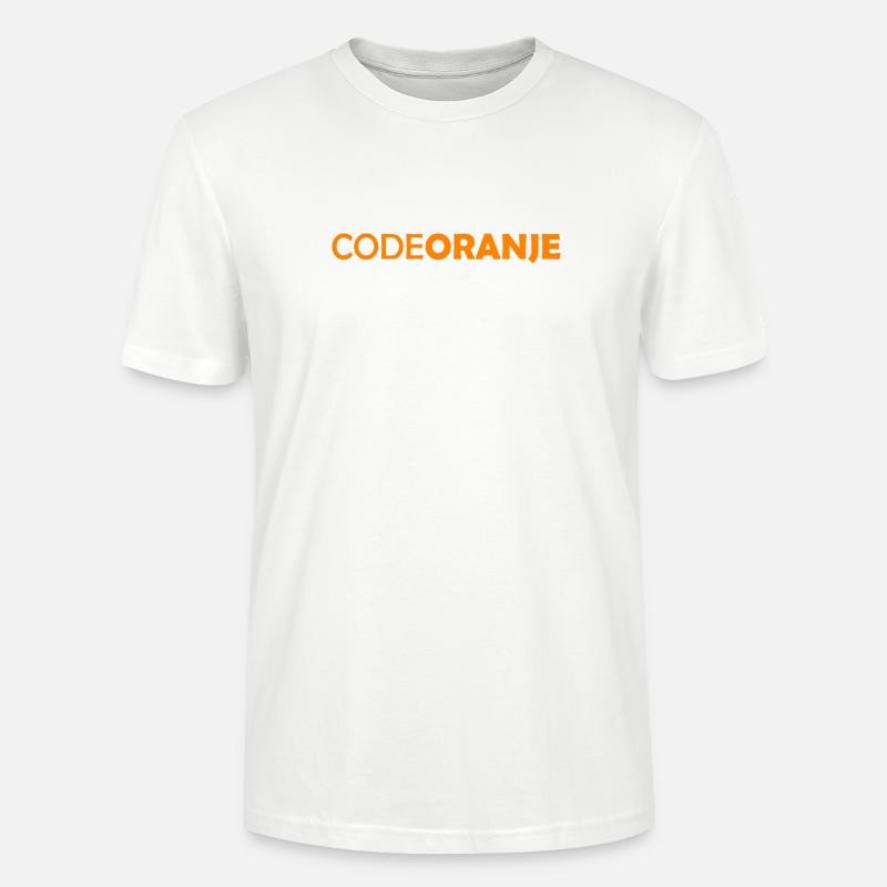 Code Oranje - Pays-Bas - Niederlande - T-shirt bio CRAFTER Stanley Stella Unisexe - blanc