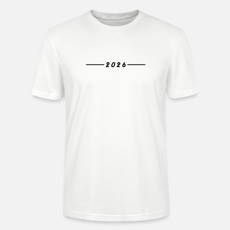 2026 Jahr Element - Stanley/Stella Unisex Bio-T-Shirt CRAFTER - Weiß