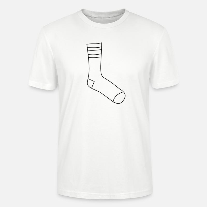 Socken - Stanley/Stella Unisex Bio-T-Shirt CRAFTER - Weiß