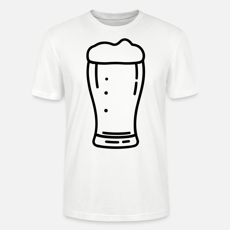 Bier - Stanley/Stella Unisex Bio-T-Shirt CRAFTER - Weiß