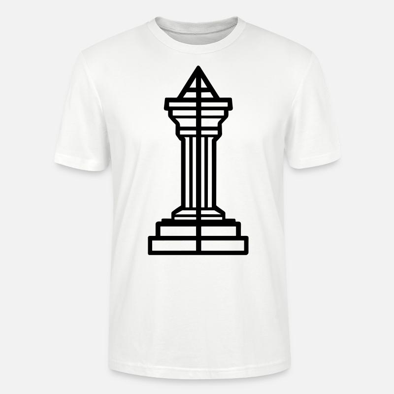 Obelisk - Stanley/Stella Unisex Bio-T-Shirt CRAFTER - Weiß