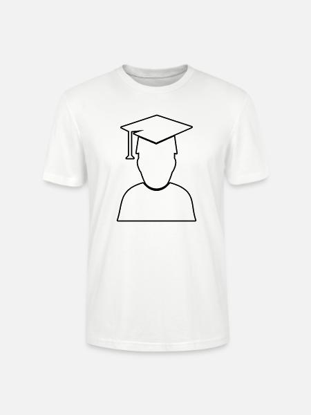 Student Diploma - Stanley/Stella CRAFTER Unisex Organic T-Shirt - white