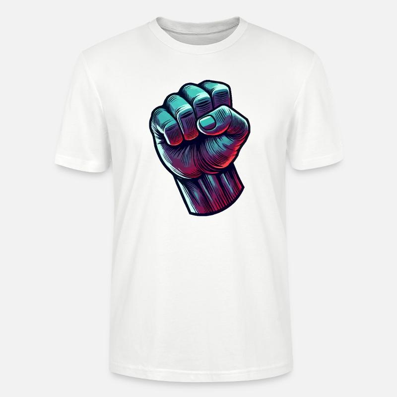 faust comic - Stanley/Stella Unisex Bio-T-Shirt CRAFTER - Weiß