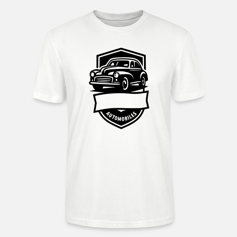 Oldtimer Automobil - Stanley/Stella Unisex Bio-T-Shirt CRAFTER - Weiß