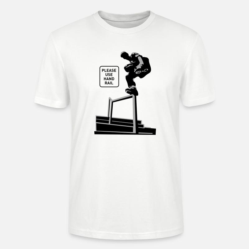 Handrail - Stanley/Stella Unisex Bio-T-Shirt CRAFTER - Weiß