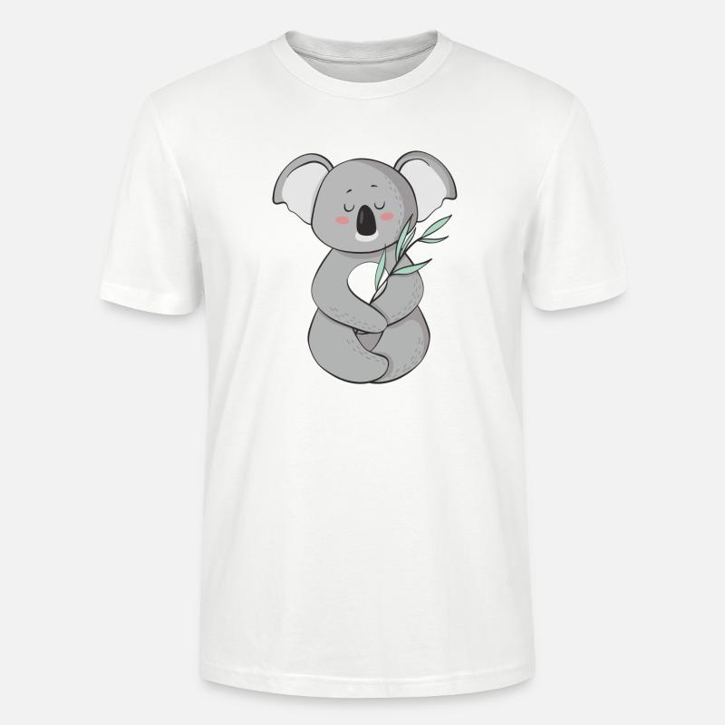 Koala - Stanley/Stella Unisex Bio-T-Shirt CRAFTER - Weiß