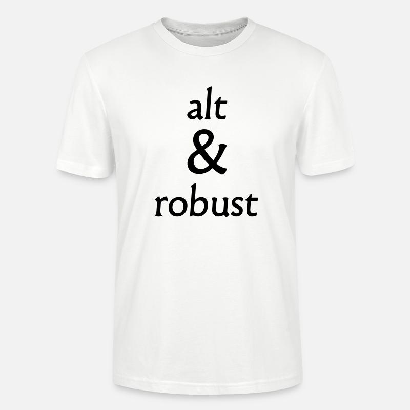 alt und robust - Stanley/Stella Unisex Bio-T-Shirt CRAFTER - Weiß