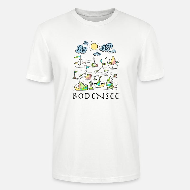 Bodensee - Stanley/Stella Unisex Bio-T-Shirt CRAFTER - Weiß