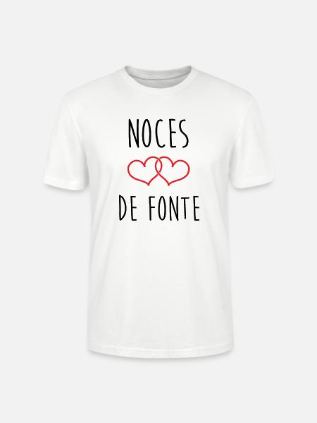 Fonte-Hochzeit 73 Jahre Ehe - Stanley/Stella Unisex Bio-T-Shirt CRAFTER - Weiß