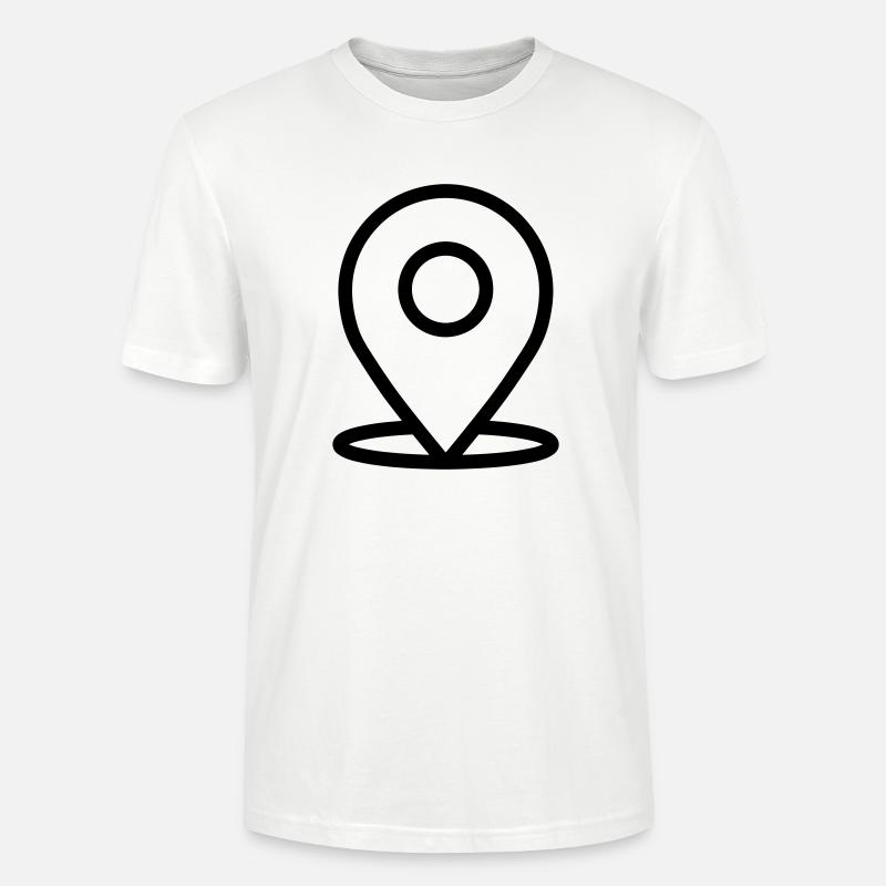 localisation - T-shirt bio CRAFTER Stanley Stella Unisexe - blanc