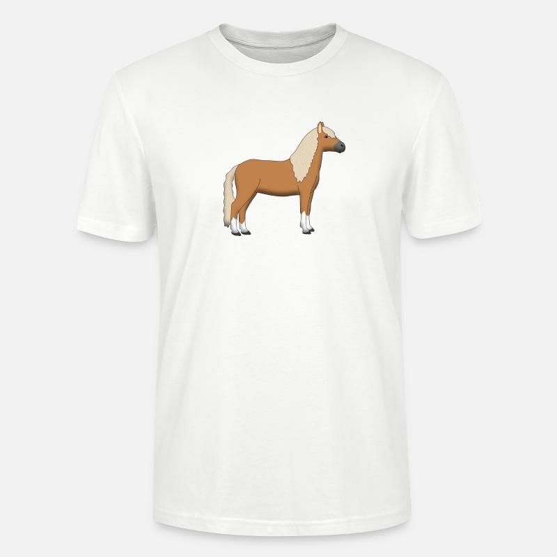 Haflinger - Stanley/Stella Unisex Bio-T-Shirt CRAFTER - Weiß