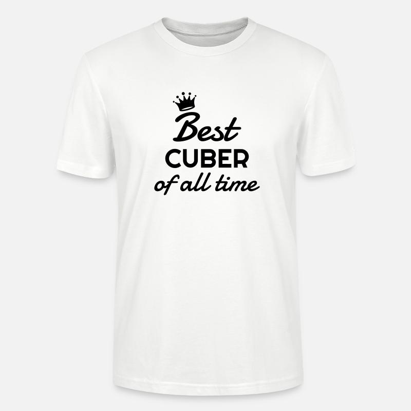 Cubing / Cube / Cuber / Speedcubing - T-shirt bio CRAFTER Stanley Stella Unisexe - blanc