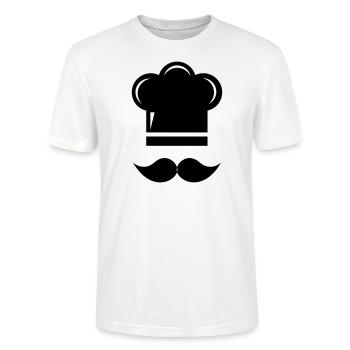 Chef - Stanley/Stella CRAFTER Unisex Organic T-Shirt - white - Front - Alina (178cm) & Michal (187cm)