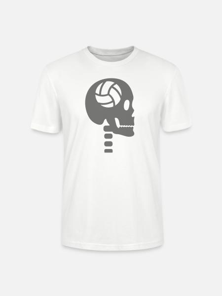 Volleyball i hovedet - Stanley Stella CRAFTER unisex økologisk-T-shirt - hvid