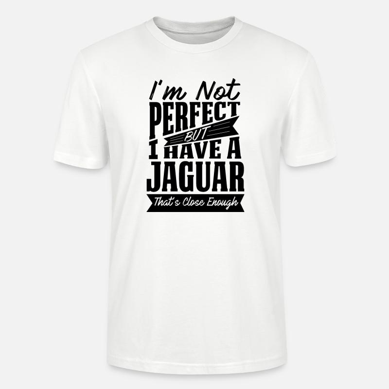 PERFEKT MIT JAGUAR B. - Stanley/Stella Unisex Bio-T-Shirt CRAFTER - Weiß
