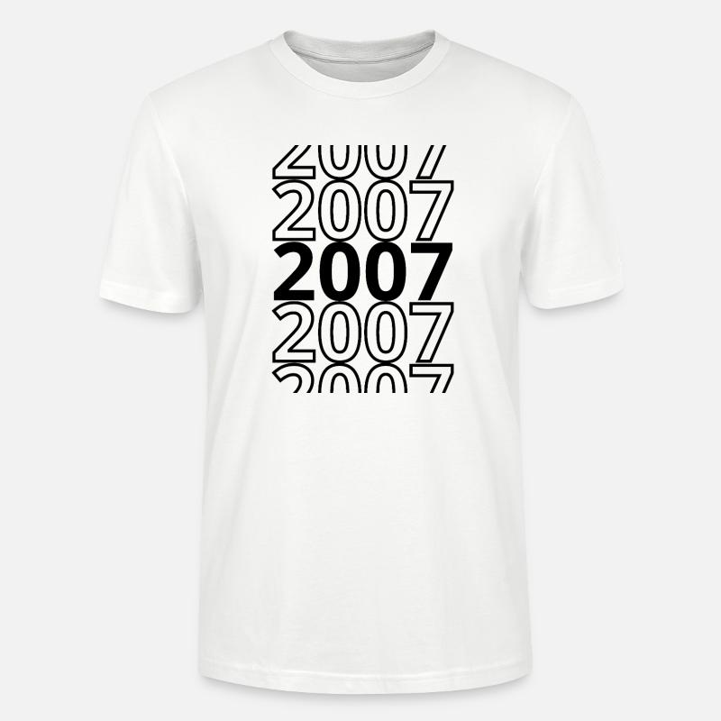 2007 2007 2007 - Stanley/Stella Unisex Bio-T-Shirt CRAFTER - Weiß