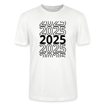 2025 2025 2025 - Stanley/Stella Unisex Bio-T-Shirt CRAFTER - Weiß - Vorne - Alina (178cm) & Michal (187cm)