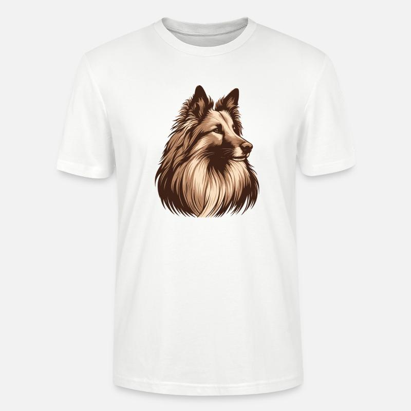 Groenendael - Stanley/Stella Unisex Bio-T-Shirt CRAFTER - Weiß