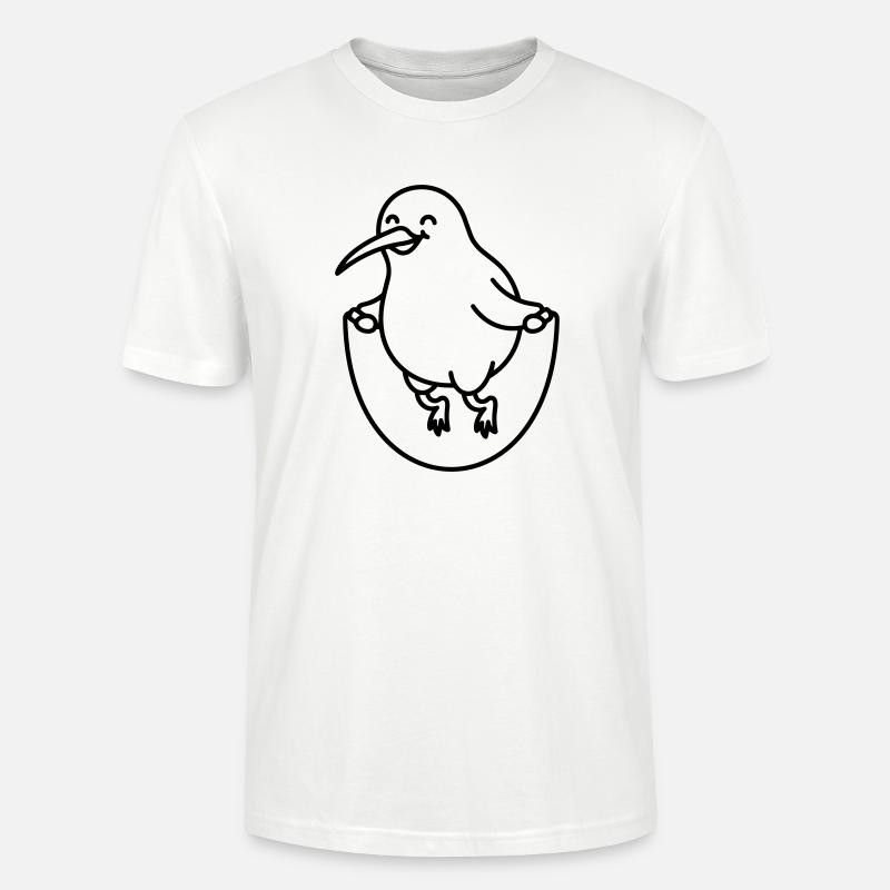 Kiwibird - T-shirt bio CRAFTER Stanley Stella Unisexe - blanc