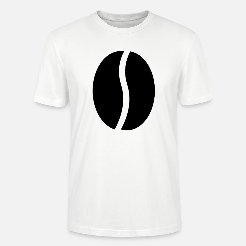 Kaffeebohnen - Stanley/Stella Unisex Bio-T-Shirt CRAFTER - Weiß