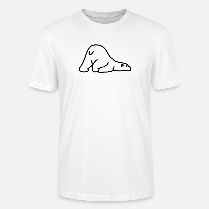 Eisbär - Stanley/Stella Unisex Bio-T-Shirt CRAFTER - Weiß