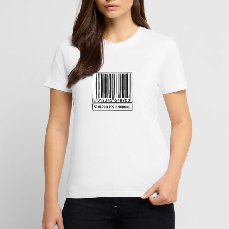 Scan bar code computer science technology gift Stanley/Stella CRAFTER Unisex Organic T-Shirt