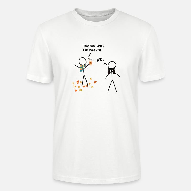 Carl hasst Halloween - Stanley/Stella Unisex Bio-T-Shirt CRAFTER - Weiß