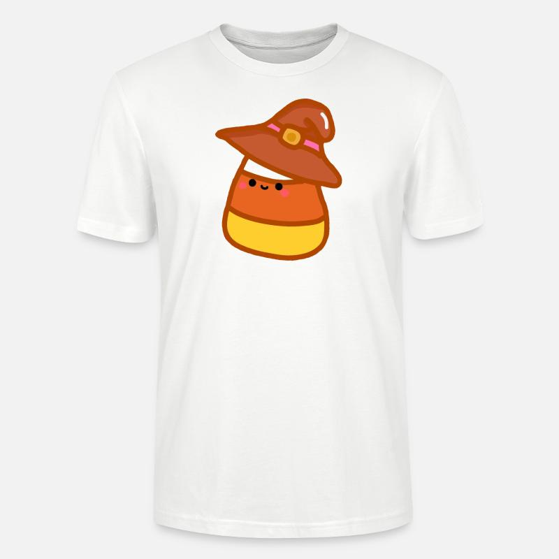 candy corn - Stanley/Stella Unisex Bio-T-Shirt CRAFTER - Weiß