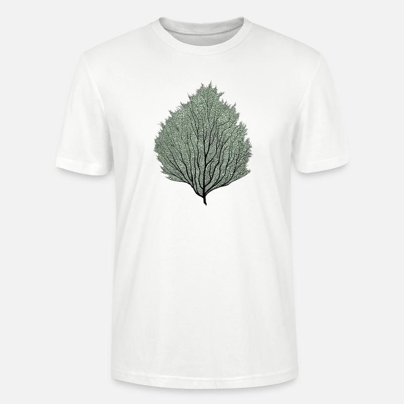 Blatt - Stanley/Stella Unisex Bio-T-Shirt CRAFTER - Weiß