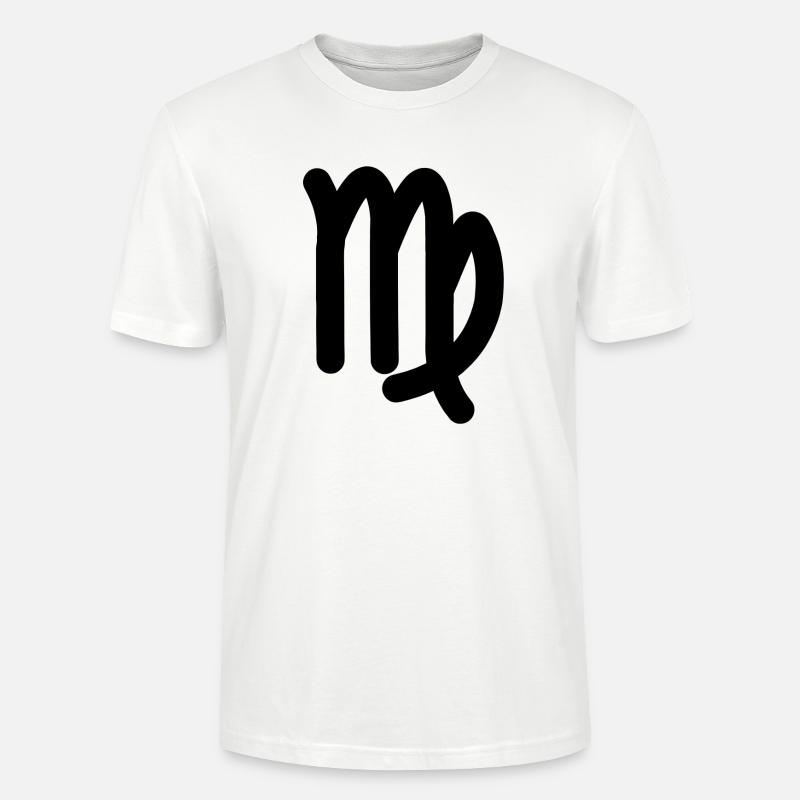 Sternzeichen Jungfrau Jungfrau - Stanley/Stella Unisex Bio-T-Shirt CRAFTER - Weiß