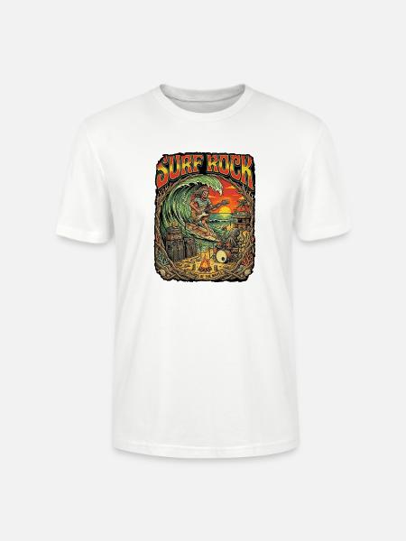 Surf Rock Beach Party - Stanley/Stella Unisex Bio-T-Shirt CRAFTER - Weiß
